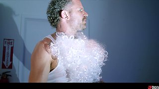 Mikey Star's Wild Christmas Threesome Sparks Interracial Passion Heat