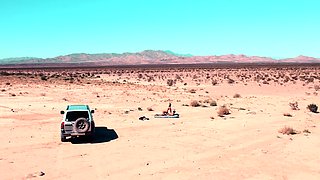 Outdoor hardcore fuck ride for big breasted hitchhiker