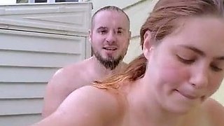 Awesomekate pregnant fucked outdoor