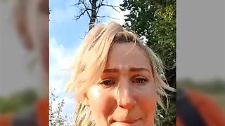 Beautiful Marushka, Outdoor Webcam Pussyplay Fun