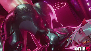 Shion (overwatch) - Big Ass Doggystyle 3D Animation