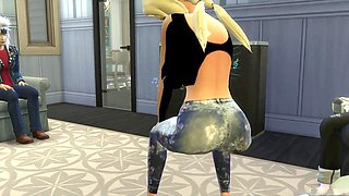 Naruto 3d, tsunade porn, ซึนาเดะ