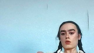 Sophiev funny teen brunette toying pussy