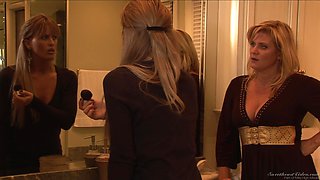 Horny lesbians amazing erotic video