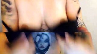 Webcam Girl Pleasures Herself with a Sex Toy