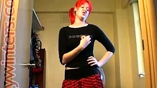 Amateur blondie solo anal masturbation