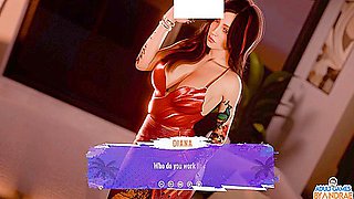 Car Toon - : Diana Masturbated His Cock - Grand Tits Adventure (gameplay)