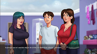 Stepmom in love doing oral sex in the car