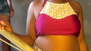 Her Neighbor Saw Her at the Upstairs and Couldn't Resist Her