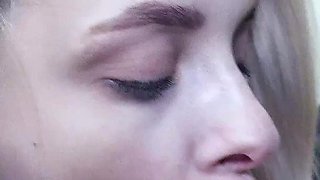 German Scout - Big Natural Saggy Tits Nurse Naomi Love Talk to Pick up Casting Fuck