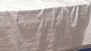 Fucking Two Asses at the Same Time, My Mature Stepmother's and My Skinny Girlfriend's.