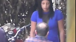 Silver Fox Rolls Up on Motorcycle to Bang Hooker Jungle