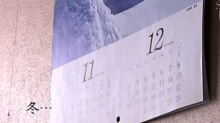 Amateur Asian College Teen Gives Blowjob