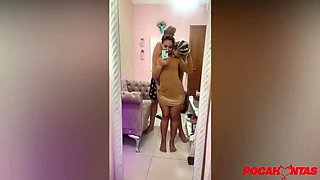 Hot Teen Brazilian Gostosa Takes Bareback Anal Creampie Doggystyle