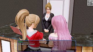 Cu mama la hotel, visual hentai, ass to mouth