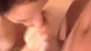 Drooling MILF Deepthroats Throbbing Cock in Sloppy Session