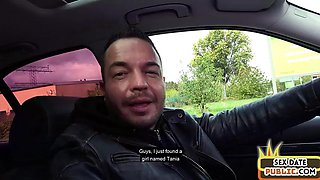 Blonde slut cockriding stranger