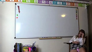 Summer: Writing Lines in School
