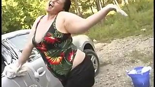 Milla Monroe - Car Wash: Big Tits, Babe  Big Ass Porn