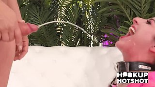 Kaitlyn Katsaros Rough Anal & Deepthroat Slut Session with Dorian Del Isla