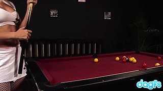 Natasha Marley's Busty Heat Ignites a Wild Poolside Clash