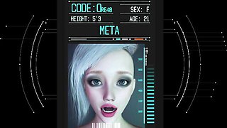 Sexual nymph's cartoon movie