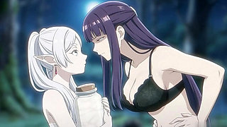 Tentatime Adventure with Frieren x Fern (Anime Hentai)