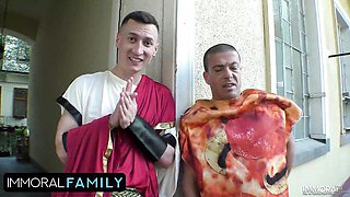 Immoral Family featuring Matt Bird and Charlie Dean's curvy body video