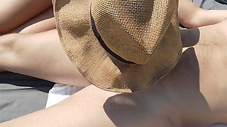 On the Nudist Beach in Cap D Agde I Suck a Stranger