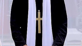 Cheating Bride Fucks the Priest on Her Wedding Day- Mariana Martix