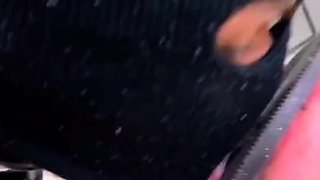 Light femdom and foot fetish play with brunette