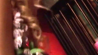 Stacey Saran and Leyla Black let a latex dude fuck them hard