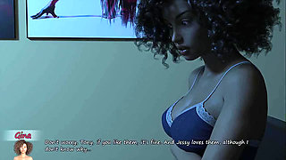 Big city pleasures: sexy girls are watching a horror movie - ep. 19