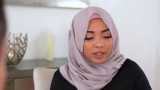 Cute Little Muslim Slut Gets Her Tiny Pussy Rammed With a