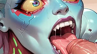 Alien Beach Bonanza: Mind Break's Massive Cum Shot Spectacle