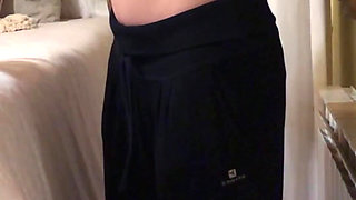 Sexy Bedtime Pajama Try-on - Getting Cozy Before Sleep