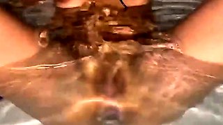 Anal Fetish Solo with a Milf in the Shower