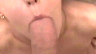 Skinny Babe Is Playing with Her Sex Toy While Waiting Her Fucker to Suck Him