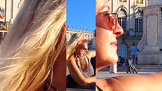 Blonde Mature Wife Enjoys Sex After Walk