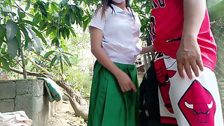 Virgin schoolgirl Pinayteens05 gets deflowered in the woods