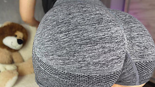 Big Ass MILF Masturbating in Maxi Panties and Leggings in 4K