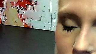 Hot Blonde First Time Bukkake Cum in Mouth Ggg John Thompson