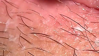 Girl Sat on Camera - My Wettest with Discharge During Ovulation