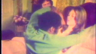 Lovely threesome vintage fuck