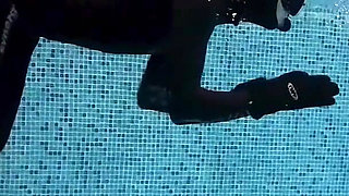 Underwater Giantess Hunts & Claims Her Tiny Prey
