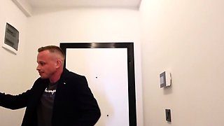 Neighbor's daughter likes taking it really deep