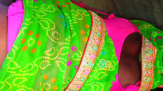 The husband made his young wife sit on her lap and inserted his penis in her ass.