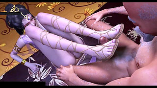 3D Goddess Glow: Big Boobs Supreme - 3D Animation Hentai