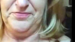 Mature Girl Gives Handjob with Cumshot