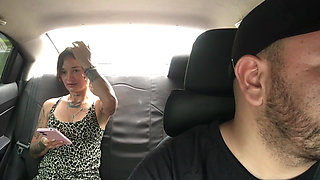 My friend asks me to fuck her on the way home.
